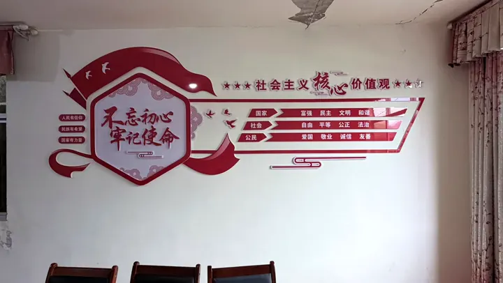 核心价值观文化墙｜文化墙展板